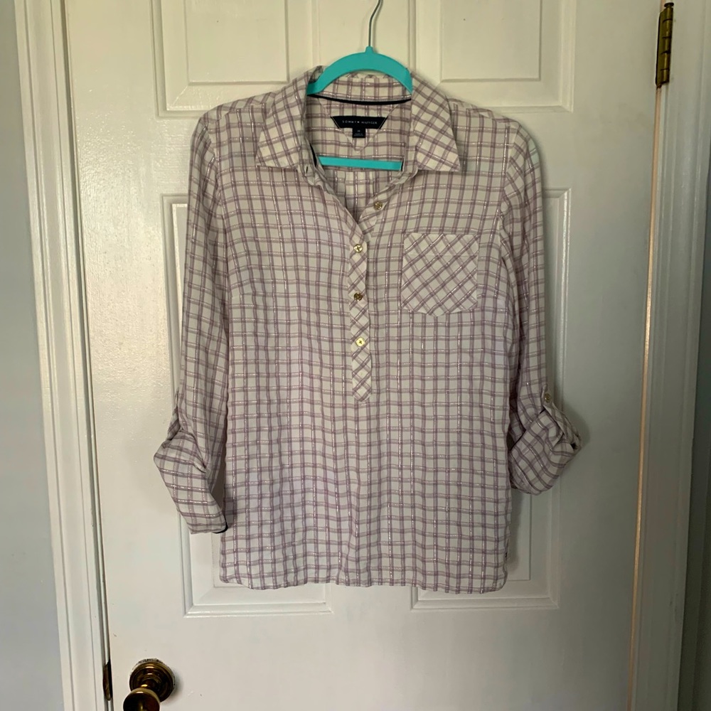 Tommy Hilfiger Plaid Blouse